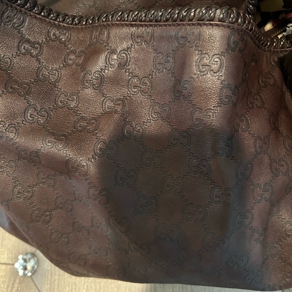 Gucci chocolate brown hobo - Picture 2 of 7